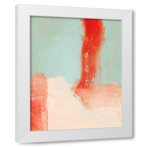 Color Study White Modern Wood Framed Art Print by Lehnhardt, Iris