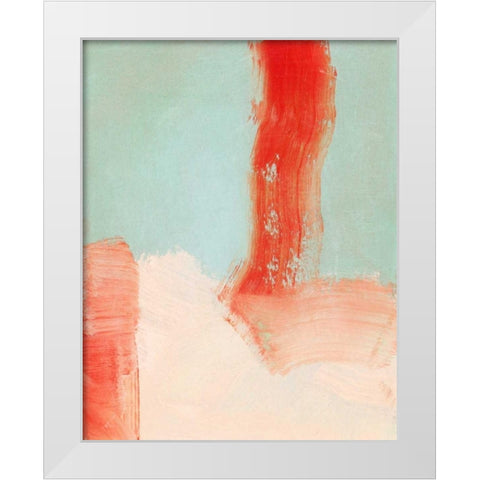 Color Study White Modern Wood Framed Art Print by Lehnhardt, Iris