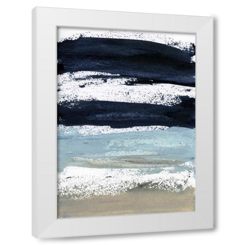 Maritime White Modern Wood Framed Art Print by Lehnhardt, Iris