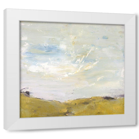 Where Creativity and Calm Convene White Modern Wood Framed Art Print by Lisa Mann Fine Art
