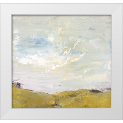 Where Creativity and Calm Convene White Modern Wood Framed Art Print by Lisa Mann Fine Art