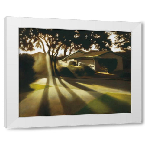 In the Time of Our Lives White Modern Wood Framed Art Print by Monzon, Rick