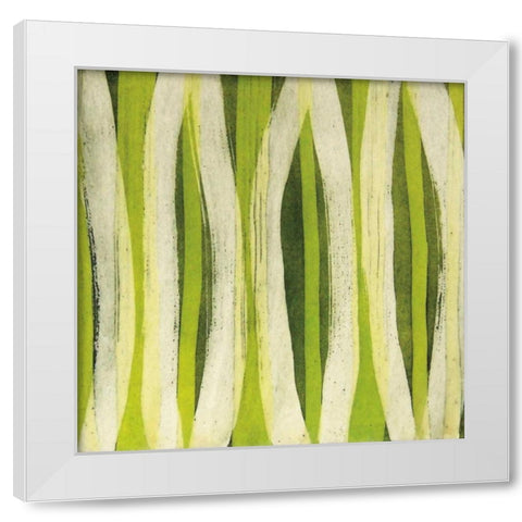 Carousing Closed I White Modern Wood Framed Art Print by Miller, Allison G
