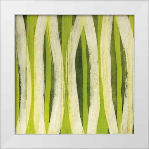 Carousing Closed I White Modern Wood Framed Art Print by Miller, Allison G