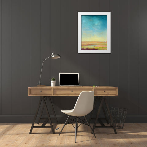 Day of Dreams White Modern Wood Framed Art Print by McCarthy, William