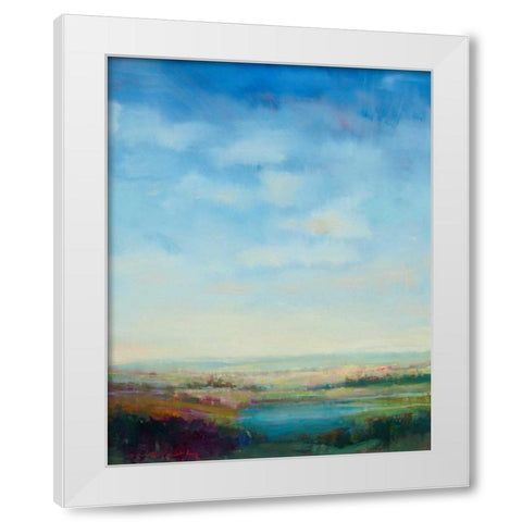Mystic Way White Modern Wood Framed Art Print by McCarthy, William