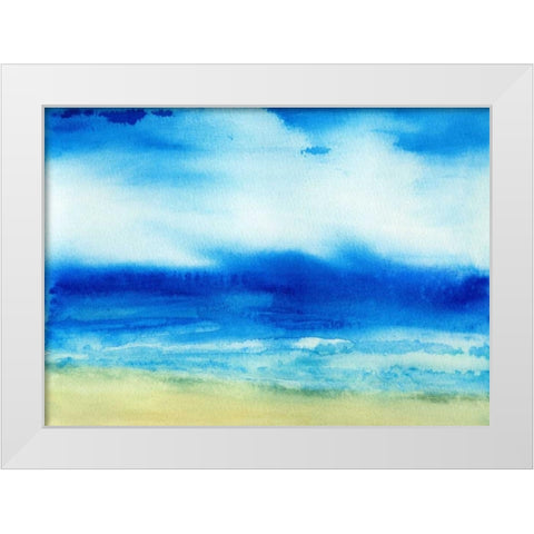 Sea Church II White Modern Wood Framed Art Print by Maldonado, Jacqueline