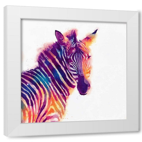 The Aesthetic II White Modern Wood Framed Art Print by Maldonado, Jacqueline