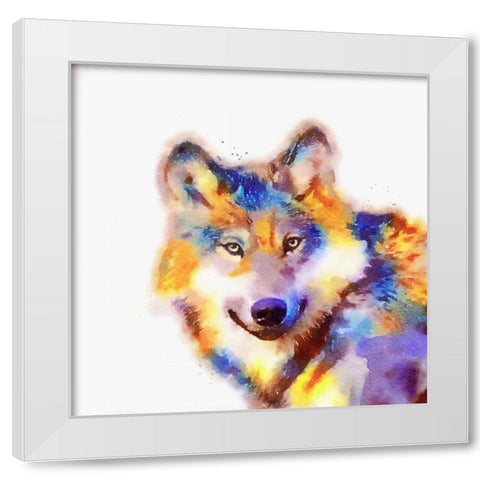 The Faithful II White Modern Wood Framed Art Print by Maldonado, Jacqueline