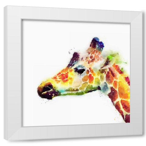 The Graceful II White Modern Wood Framed Art Print by Maldonado, Jacqueline