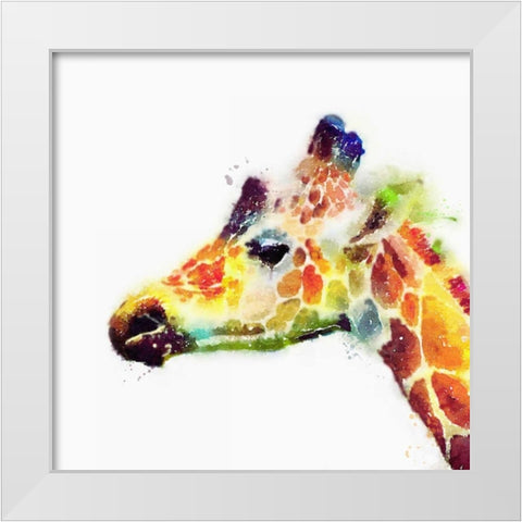 The Graceful II White Modern Wood Framed Art Print by Maldonado, Jacqueline