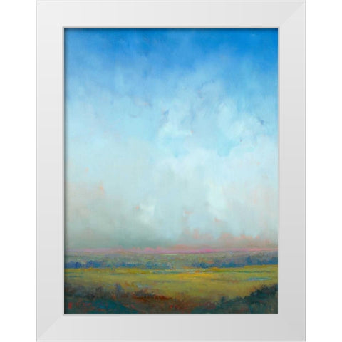 In the Openness White Modern Wood Framed Art Print by McCarthy, William