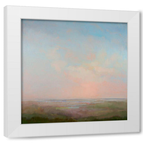 Morning Rise White Modern Wood Framed Art Print by McCarthy, William