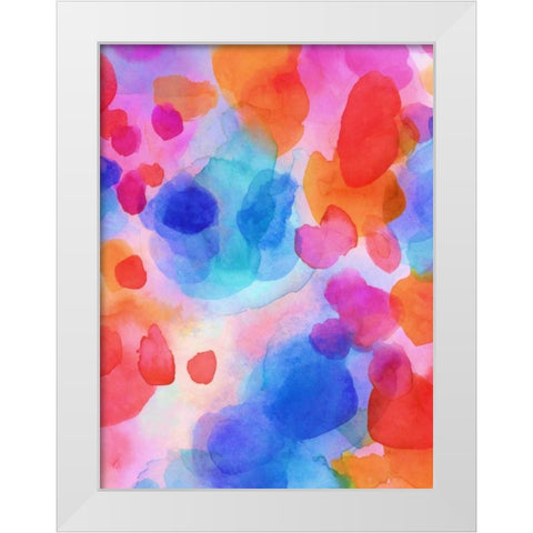 Elixir II White Modern Wood Framed Art Print by Maldonado, Jacqueline