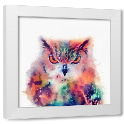 The Wise II White Modern Wood Framed Art Print by Maldonado, Jacqueline