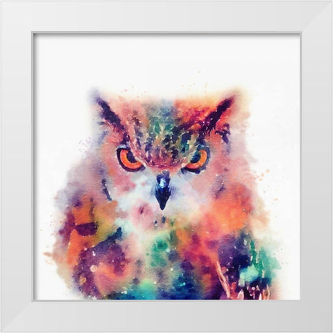 The Wise II White Modern Wood Framed Art Print by Maldonado, Jacqueline
