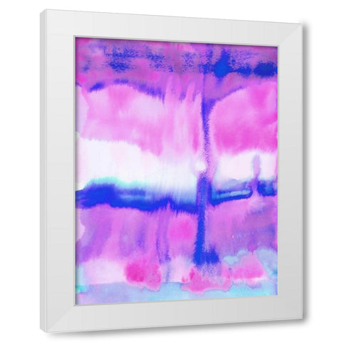 Undertow II White Modern Wood Framed Art Print by Maldonado, Jacqueline