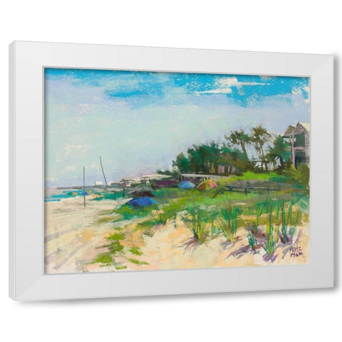 Serenity in St. George White Modern Wood Framed Art Print by Mertz, Nancie King