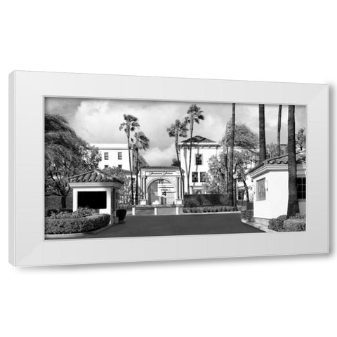 Paramount Stage White Modern Wood Framed Art Print by Miamee, Golie