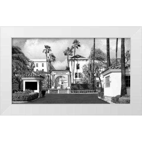 Paramount Stage White Modern Wood Framed Art Print by Miamee, Golie