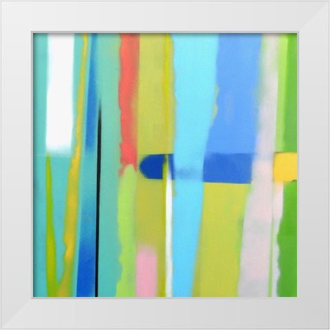Urban Summer 3 White Modern Wood Framed Art Print by Miller, Gil