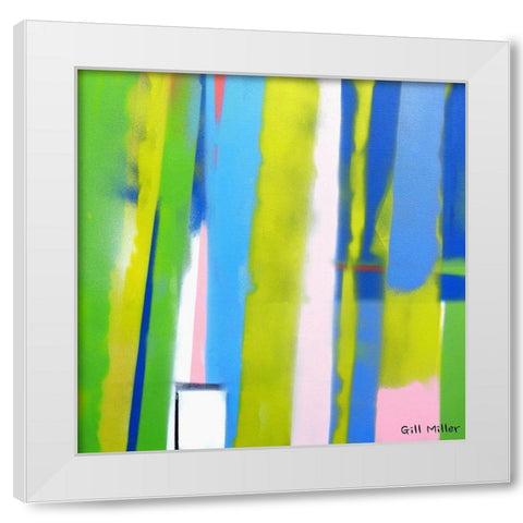 Urban Summer 4 White Modern Wood Framed Art Print by Miller, Gil