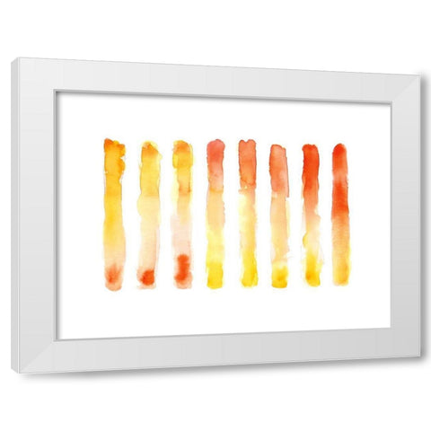 Fading White Modern Wood Framed Art Print by Muren, Nancy LaBerge