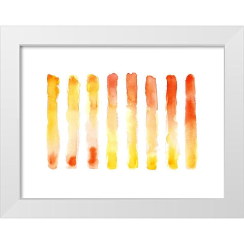 Fading White Modern Wood Framed Art Print by Muren, Nancy LaBerge