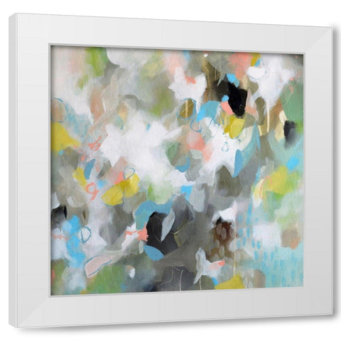 The Evolving Insight White Modern Wood Framed Art Print by Marrison, TA