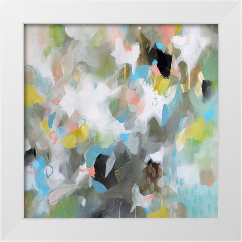The Evolving Insight White Modern Wood Framed Art Print by Marrison, TA