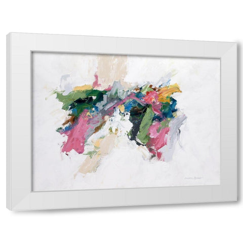 Reviving White Modern Wood Framed Art Print by McCourt, Suzanne
