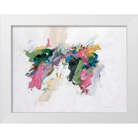 Reviving White Modern Wood Framed Art Print by McCourt, Suzanne