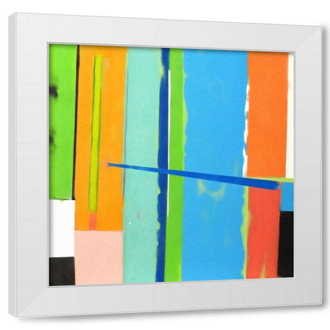 Urban Summer 18 White Modern Wood Framed Art Print by Miller, Gil