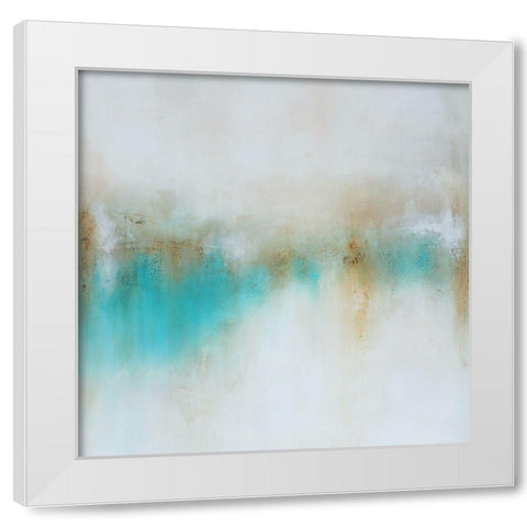 Wonderland White Modern Wood Framed Art Print by Moehr, KR