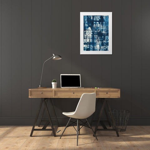 Graffiti White Modern Wood Framed Art Print by McCurdy, Krista