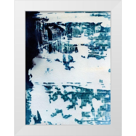 Plaster White Modern Wood Framed Art Print by McCurdy, Krista