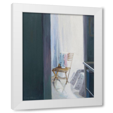 Noon in August White Modern Wood Framed Art Print by Merino, Carmen