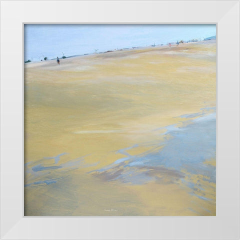 Strong Easterly Wind White Modern Wood Framed Art Print by Merino, Carmen