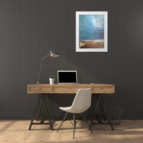 Invisible City White Modern Wood Framed Art Print by Merino, Carmen