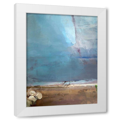 Invisible City White Modern Wood Framed Art Print by Merino, Carmen