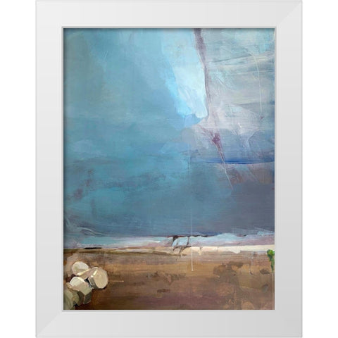 Invisible City White Modern Wood Framed Art Print by Merino, Carmen