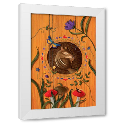 The Luthiers Challenge White Modern Wood Framed Art Print by Matarazzo, Gina