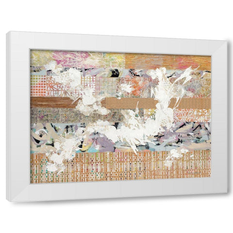 For The Fun of It White Modern Wood Framed Art Print by McCourt, Suzanne