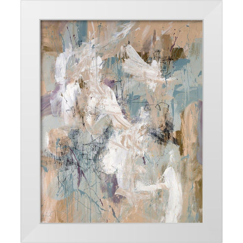 Sea Changes White Modern Wood Framed Art Print by McCourt, Suzanne