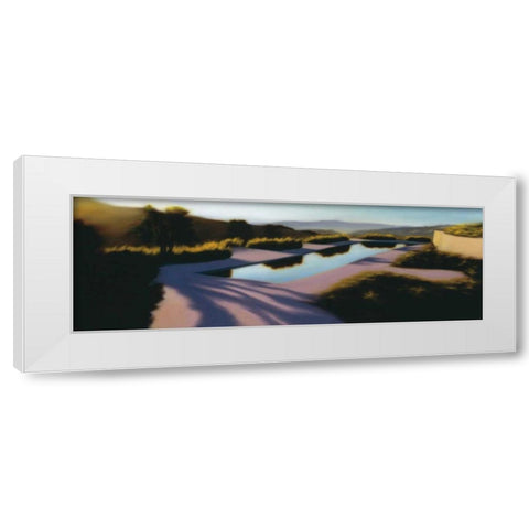 California Psychic White Modern Wood Framed Art Print by Monzon, Rick