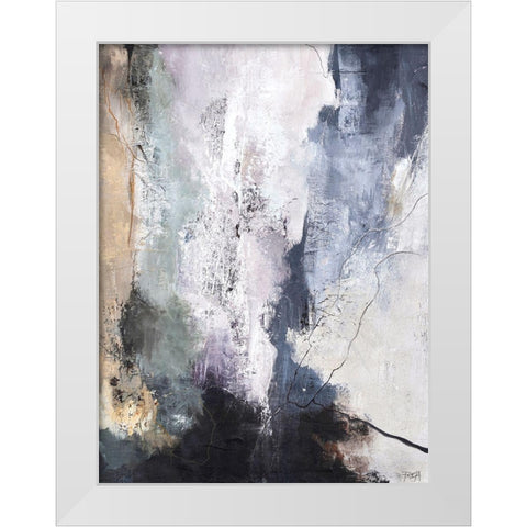 Premium White Modern Wood Framed Art Print by Design Fabrikken