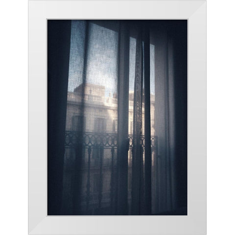 Dozen White Modern Wood Framed Art Print by Design Fabrikken