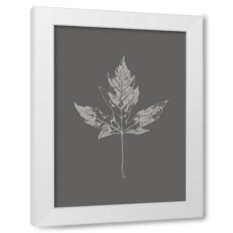 Botanica 5 White Modern Wood Framed Art Print by Design Fabrikken