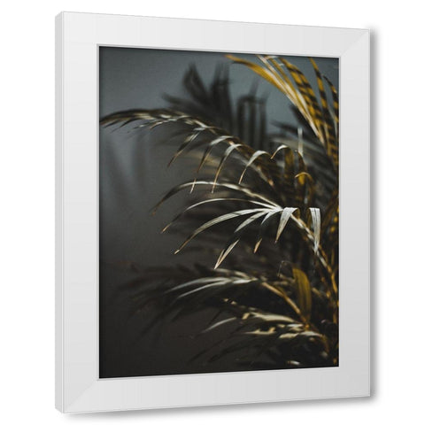 Secret 8 White Modern Wood Framed Art Print by Design Fabrikken
