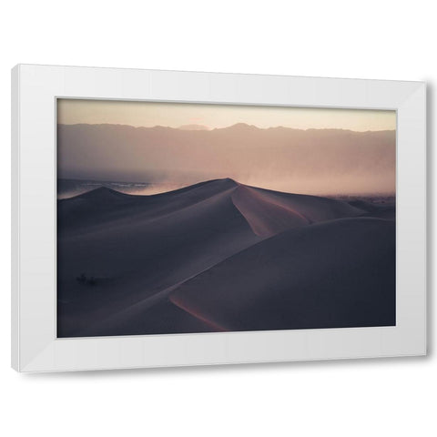 From This Day Forth White Modern Wood Framed Art Print by Design Fabrikken